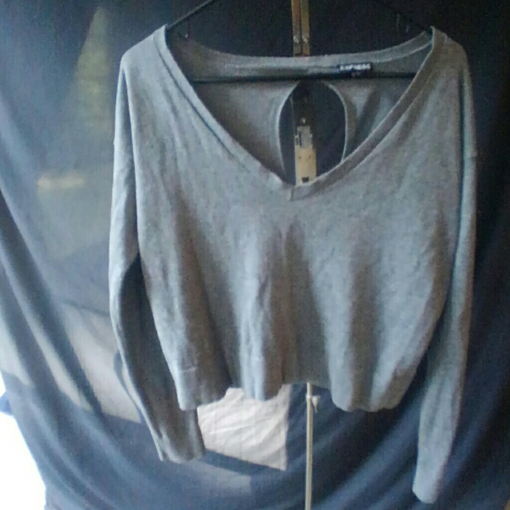 Crop top with key hole cut out